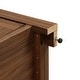 preview thumbnail 30 of 30, Crosley Savannah Linen Storage Cabinet