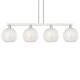 Option Brushed Satin Nickel / White Mouchette