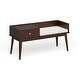 preview thumbnail 36 of 38, Niklas 1-drawer Cushioned Entryway Bench iNSPIRE Q Modern Espresso