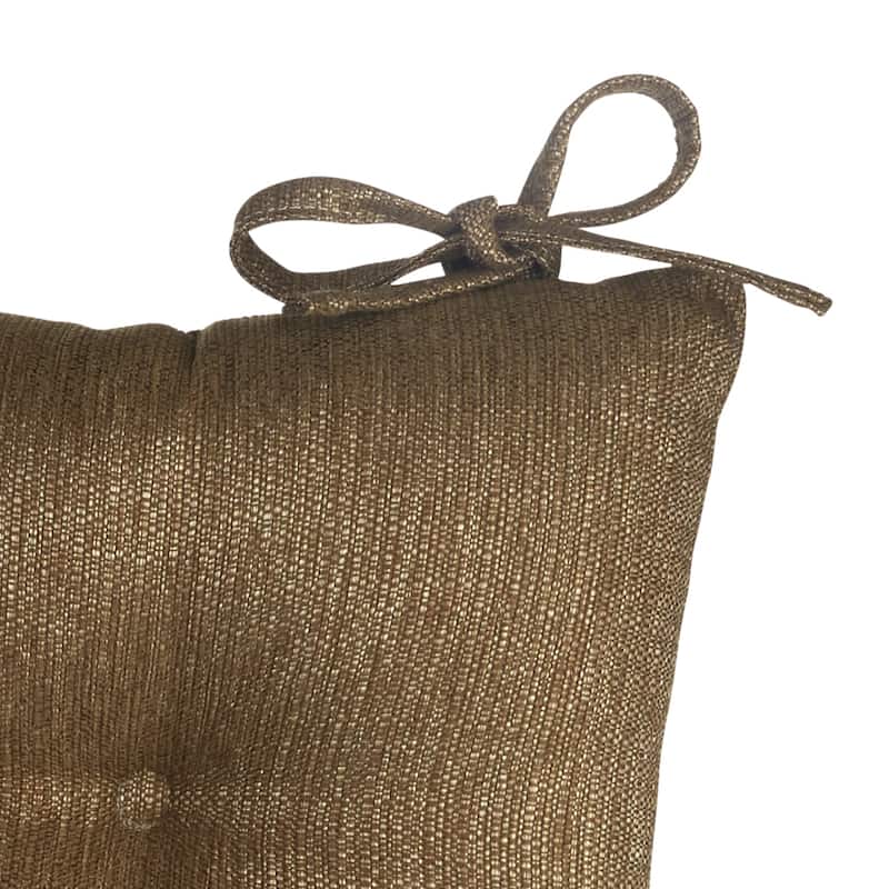 Klear Vu Non-Slip Omega Jumbo Rocking Chair Cushion Set