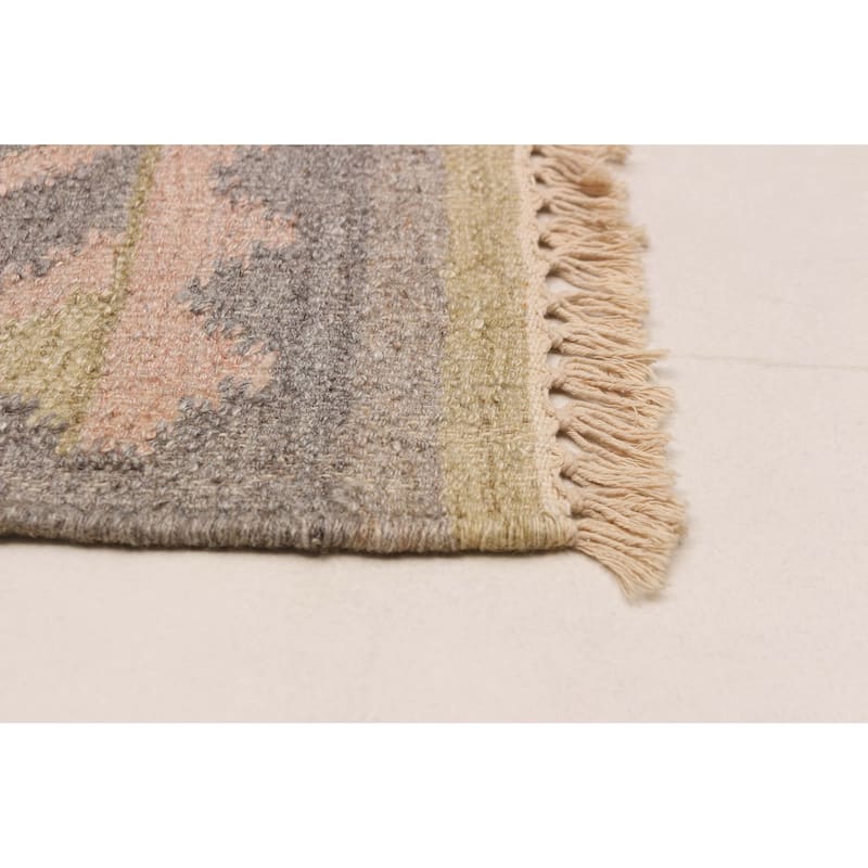 Ankara FW Grey Kilim 5'3" x 7'5" - 5'3 x 7'5
