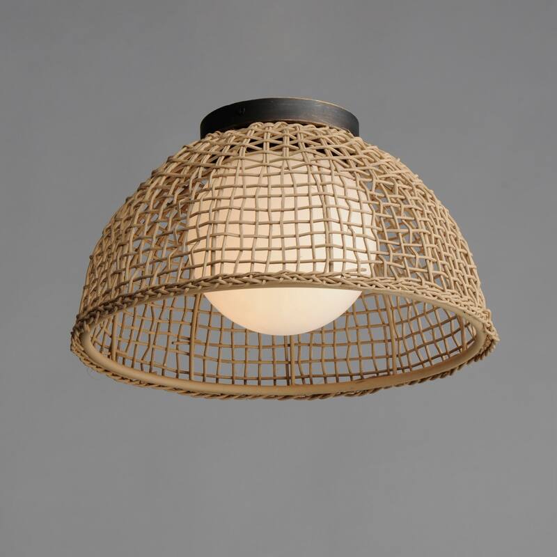 Maxim 22470 Cestino 16" Wide Flush Mount Ceiling Fixture