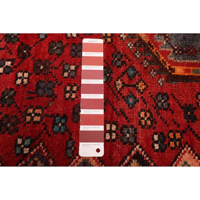 ECARPETGALLERY Hand-knotted Konya Anatolian Red Wool Rug - 4'8 x 9'4