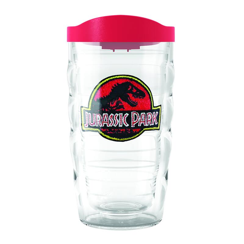 Tervis Universal Jurassic Logo Made in USA Double Walled Insulated Travel Tumbler, Classic - 10oz Wavy - 10oz Wavy