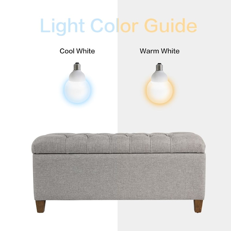 Porch & Den Charenton Tufted Storage Bench