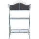 preview thumbnail 28 of 30, SAFAVIEH Outdoor Living Natum Victorian Iron 2-Tier Plant Stand. - 24.5" W x 15.8" L x 43" H