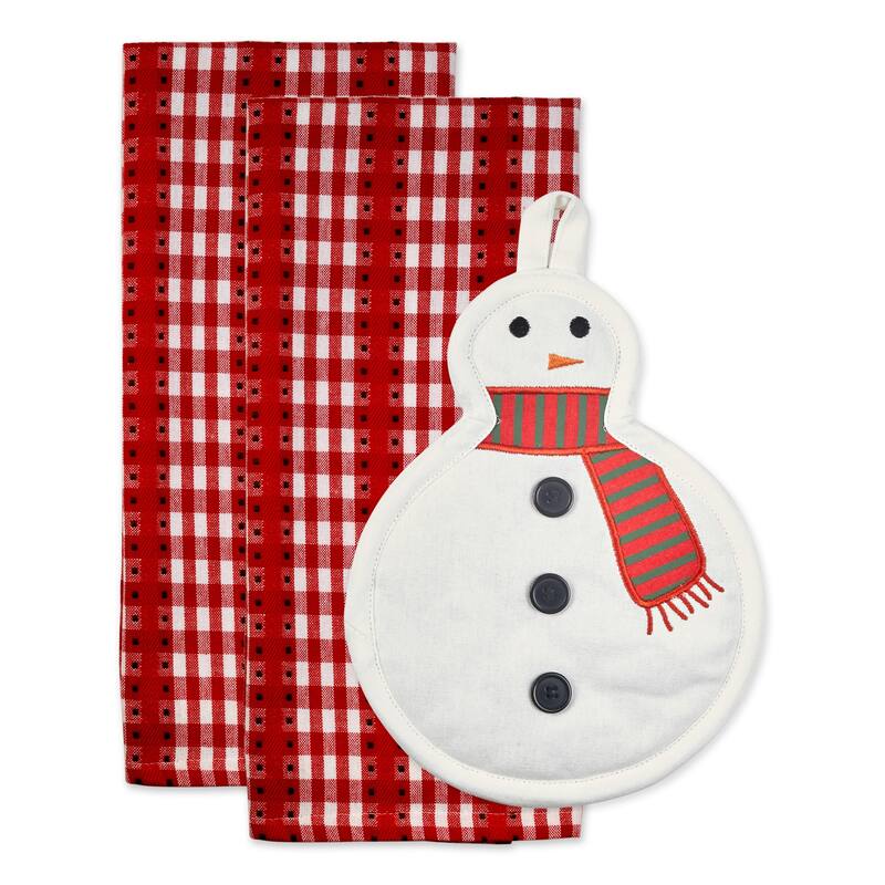 DII Holiday Potholder Gift Set, 3 Piece