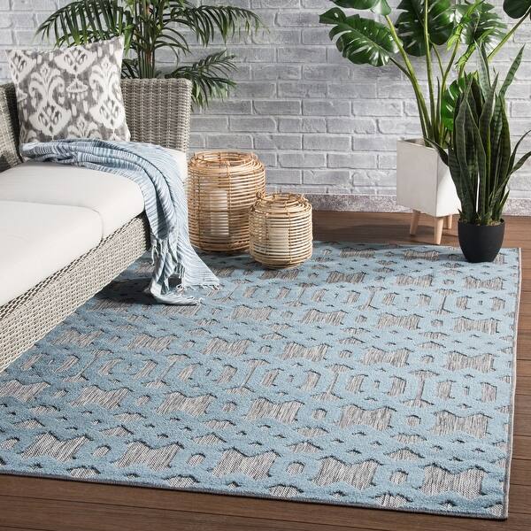 Nikki Chu Nolita Indoor Outdoor Trellis Area Rug Overstock 26967331