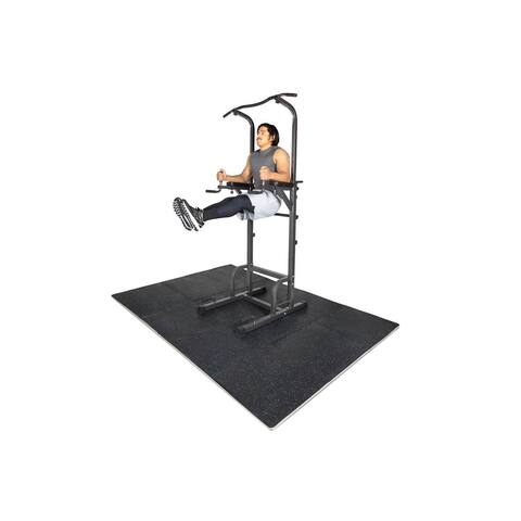 Rubber Top Exercise Puzzle Mat 3/4-in 48sqft