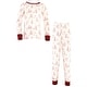 preview thumbnail 2 of 0, Touched by Nature Toddler and Kids Unisex Organic Cotton Tight-Fit Pajama Set, Winter Woodland 2T