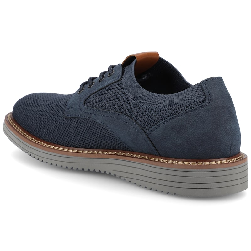 Vance Mens Merrick Casual Knit Hybrid Dress Shoe