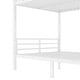 preview thumbnail 34 of 34, Metal Bunk Bed for Teens and Adults White Space Saving Noise Reduction