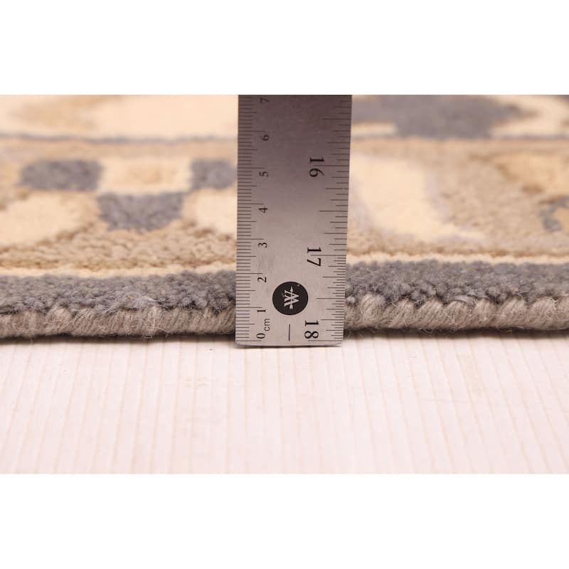 ECARPETGALLERY Hand-knotted Royal Oushak Charcoal Wool Rug - 10'0 x 14'1