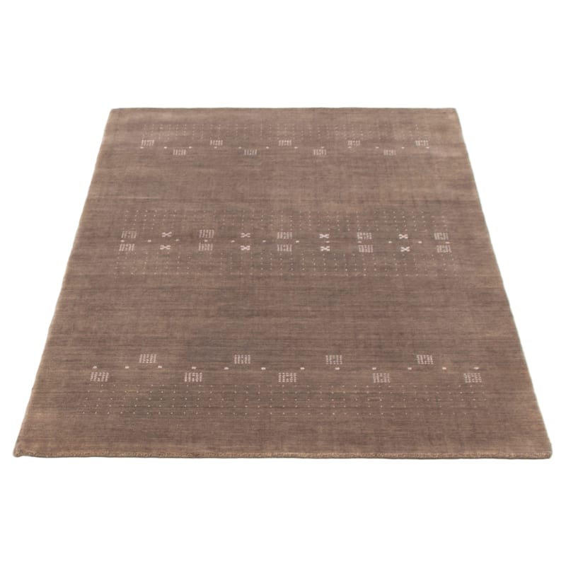 Kashkuli Gabbeh Grey Rug 4'9" x 6'6" - 4'9 x 6'6