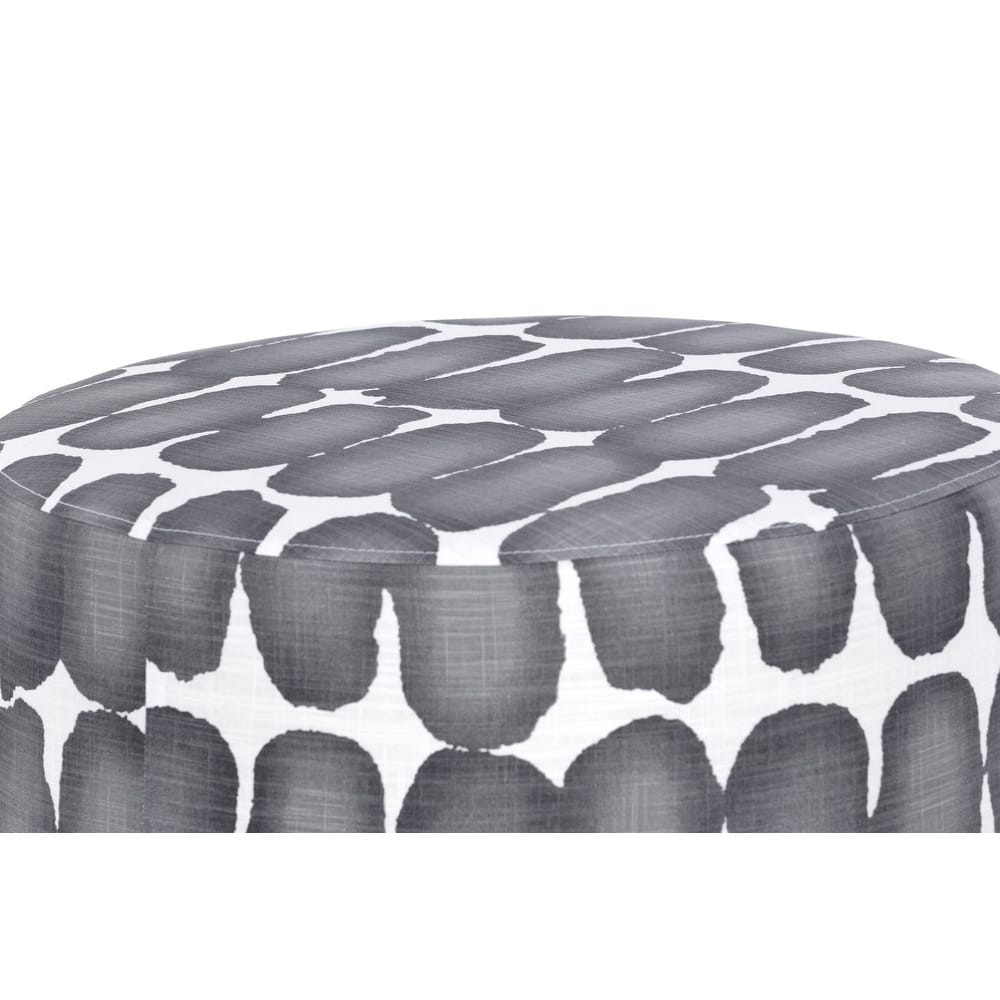 Sophia by Sole Designs Upholstered Round Ottoman