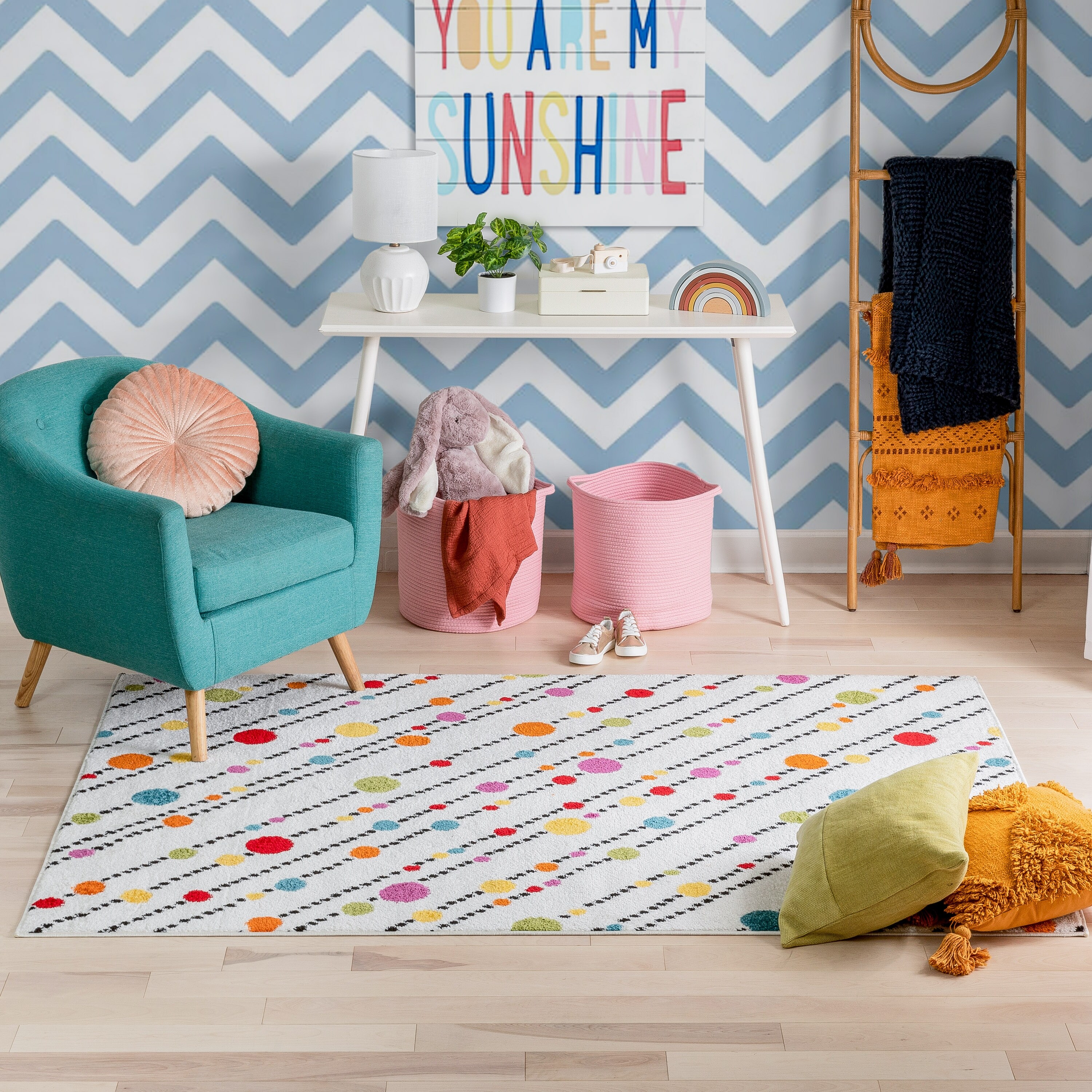 WHIMSY / SOCKS RUG - SMALL | BOTTOM LINE