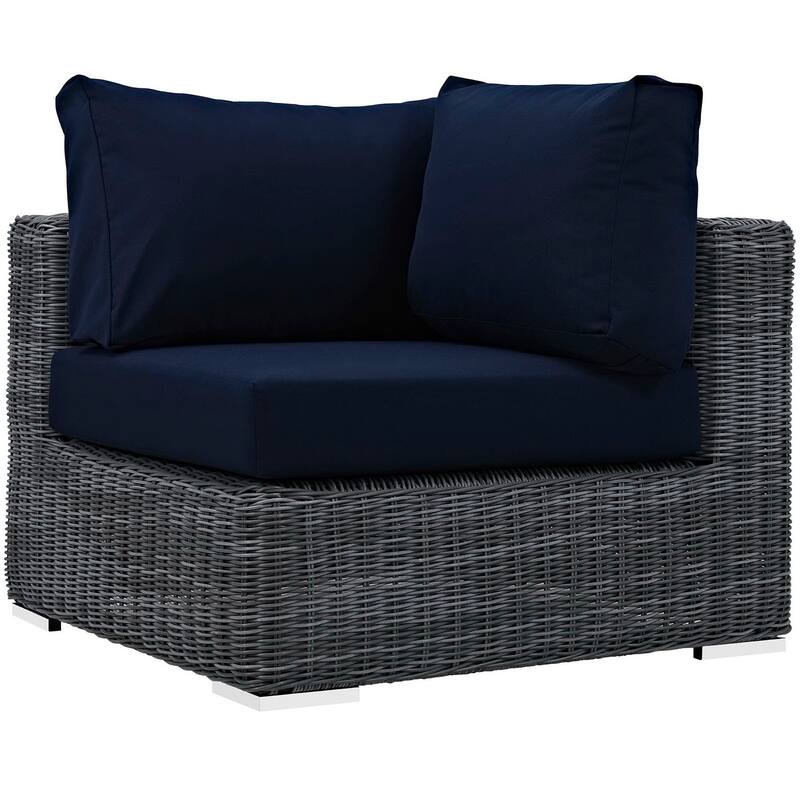 Summon Outdoor Patio Sunbrella® Corner - Canvas Navy
