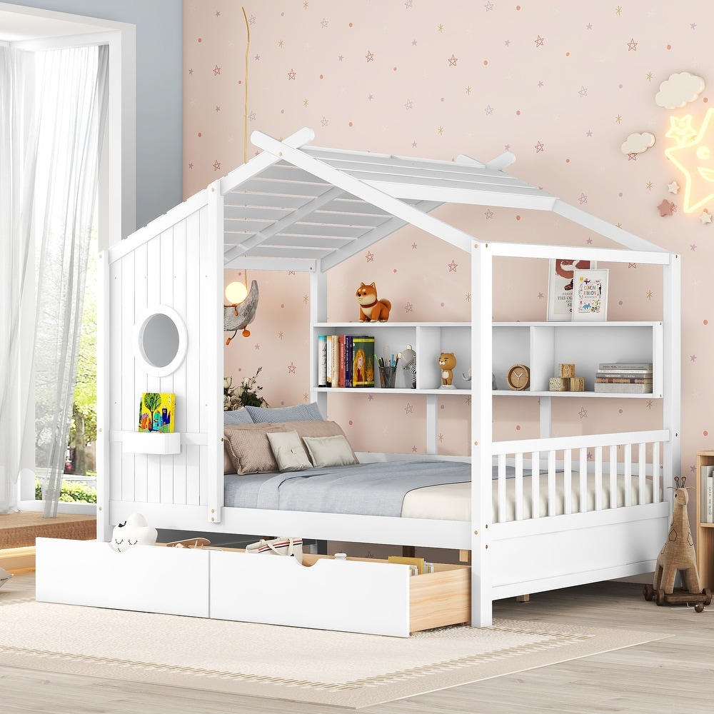 Girls white full bed new arrivals