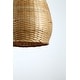preview thumbnail 6 of 8, Ele Three Lights Rattan Pendant