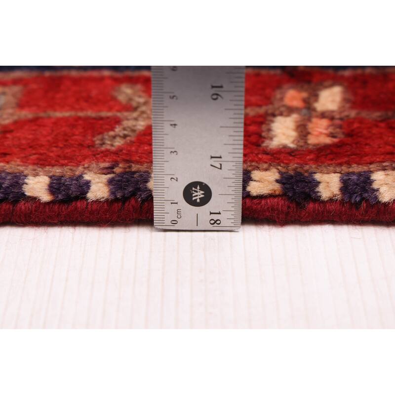 ECARPETGALLERY Hand-knotted Konya Anatolian Red Wool Rug - 4'5 x 8'2