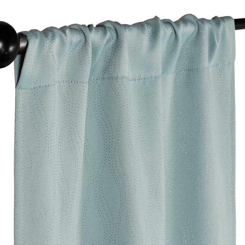 Superior Zuri Washable Room Darkening Curtains, Set of 2 Panels
