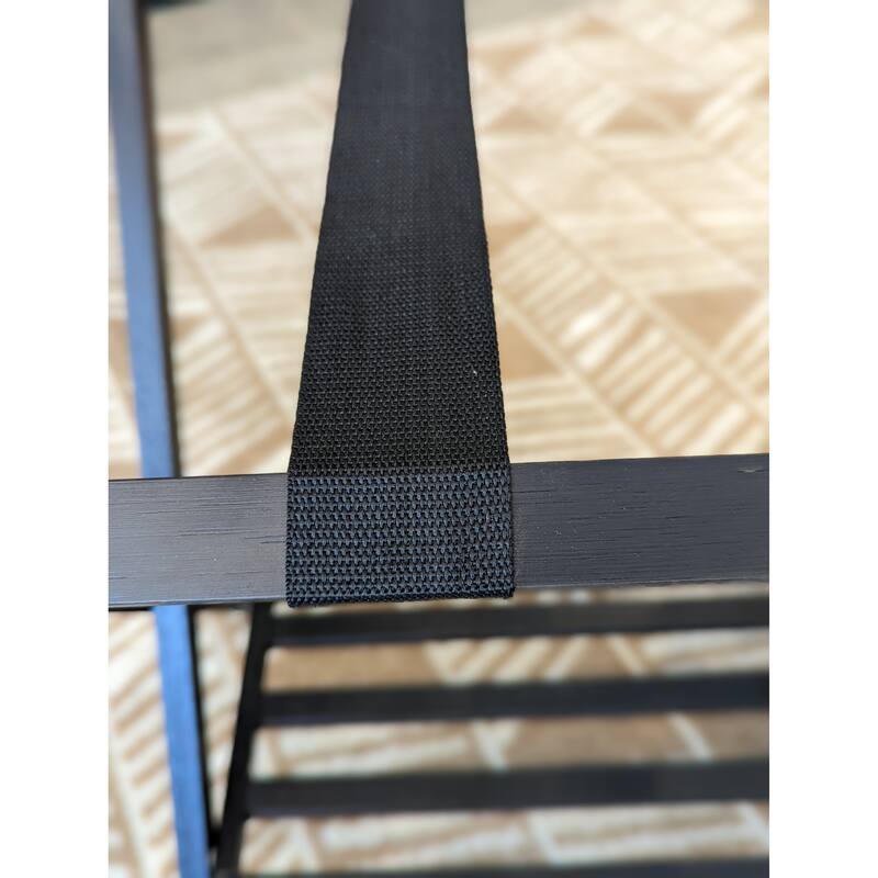 Solid Bamboo Folding Luggage Rack