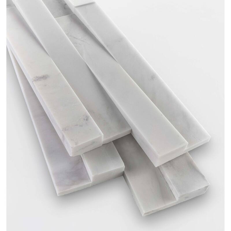 Cruz Bay Studio MKT22827 Weave - 6" x 22" Brick Wall Tile - Honed