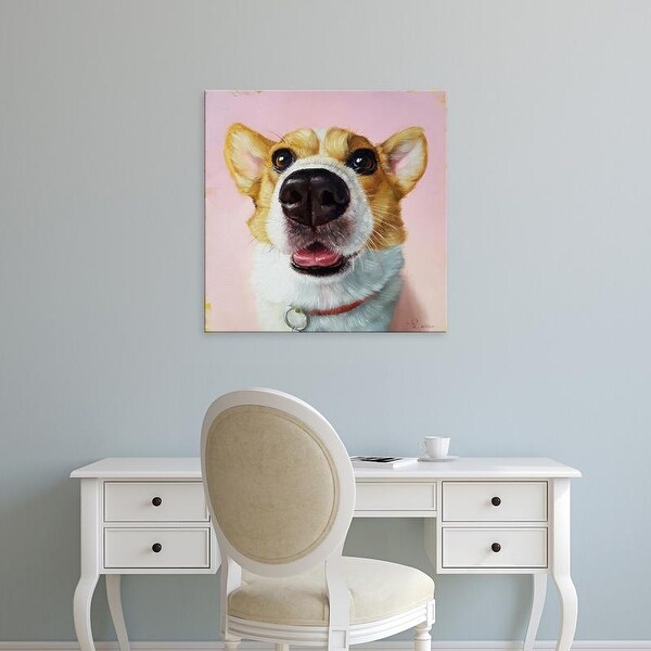Easy Art Prints Lucia Heffernan's 'Follow Your Nose 3' Premium Canvas Art