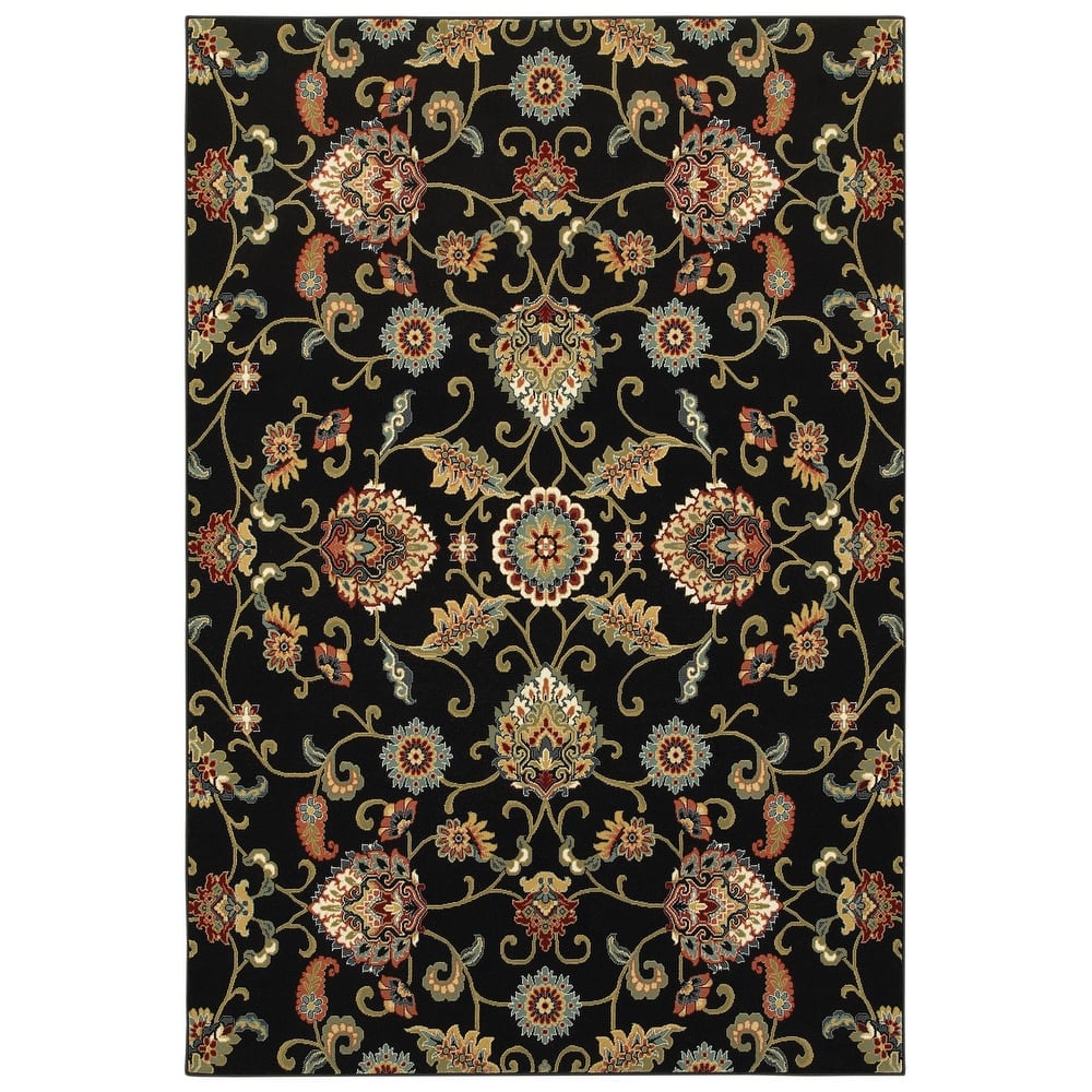Style Haven Silko Oriental Area Rug