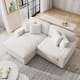 Option Beige-Chaise&Armchair