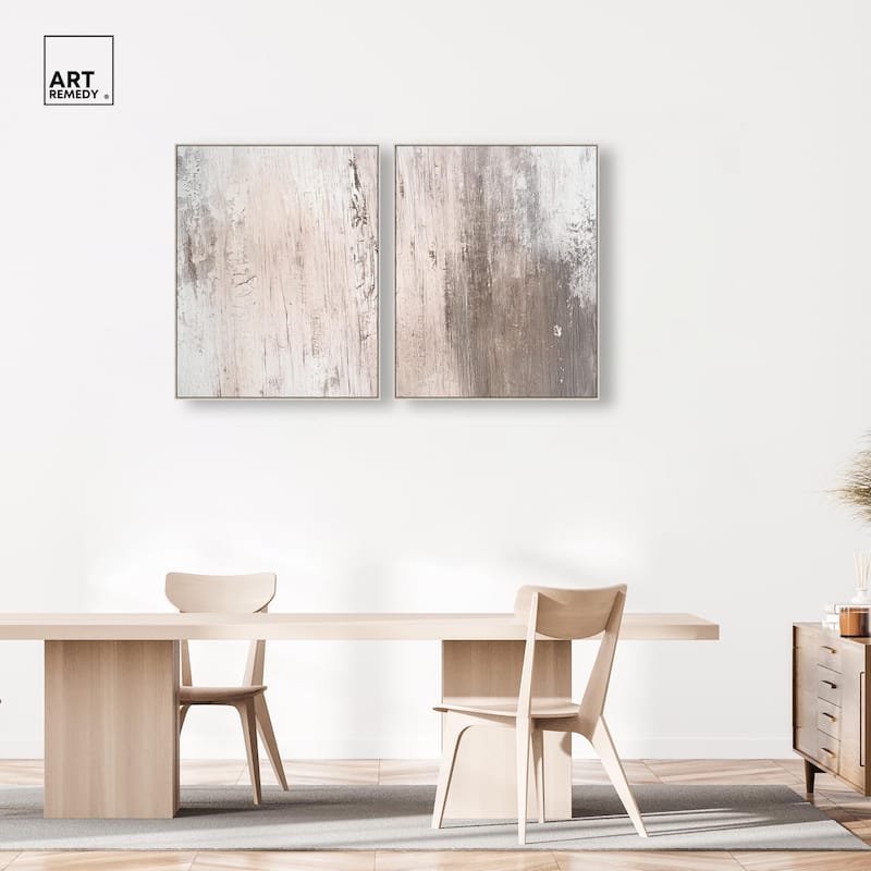 Striated Texture IV Canvas Set of 2 by Art Remedy