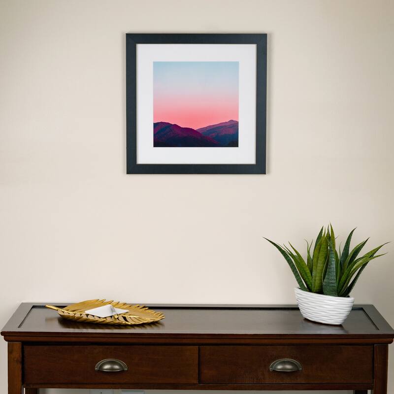 ArtToFrames Metro Modern 8.5x11 Inch Picture Frame, 1.25 Inch MDF Poster Frame Available in Multiple Colors (FRBW26-8.5x11)