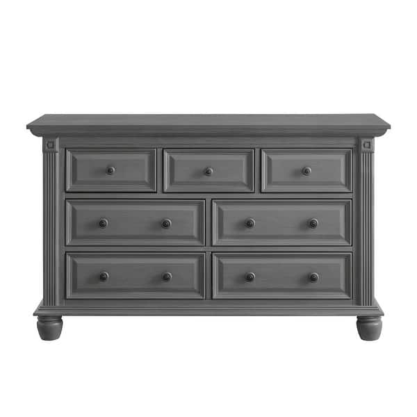 baby dresser grey Oxford Baby London Lane 7 Drawer Dresser - Bed Bath & Beyond