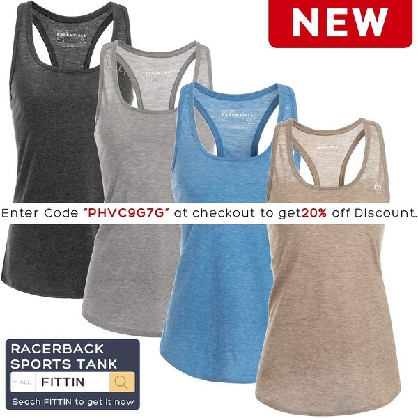 fittin racerback sports bras