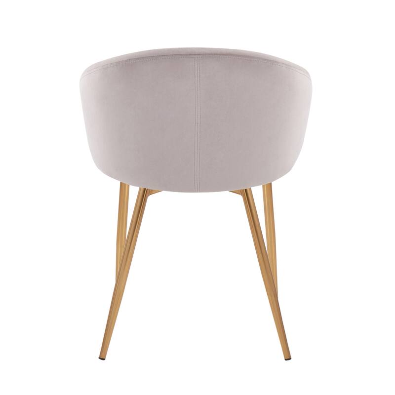 Silver Orchid Battista Upholstered Chair - Set of 2