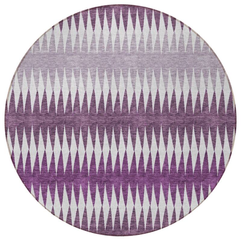 HomeRoots Striped Transitional Rectangle Outdoor Rug