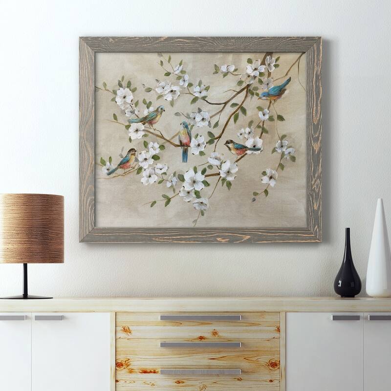 Birds of a Feather-Premium Framed Canvas - Ready to Hang