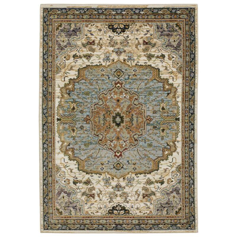 HomeRoots Oriental Traditional Runner Area Rug