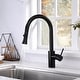 preview thumbnail 24 of 26, Luxier KTS11 Single Handle Pull Down Sprayer Kitchen Faucet
