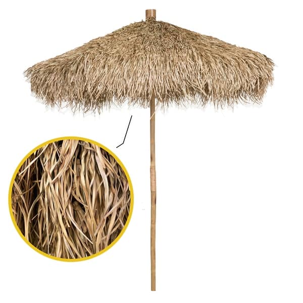 buy bamboo patio umbrella CASUNER 9ft Umbrella, Outdoor Umbrella, Waterproof Market Umbrella, 8 Ribs Table with Pulley Lift for Garden, Deck, Pool, lawn, Backyard (GREY) : Patio, Lawn & Garden This 9 ft Clihome 9 ft. Bamboo Patio