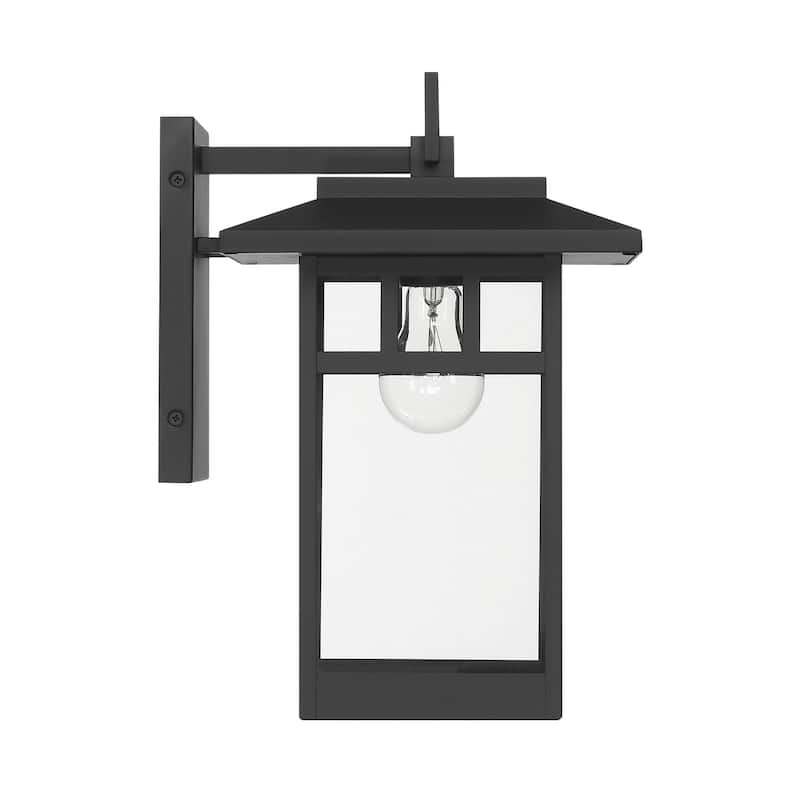 Hunter Yancy House Outdoor Wall Light - Front Porch, Patio, Garage - Mission, Transitional - Resists Corrosion!