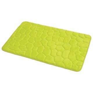 Bath Rug Memory Foam Mat 3D Pebble 32"L x 20"W
