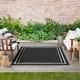 preview thumbnail 6 of 63, Nourison Essentials Indoor/Outdoor Solid Area Rug 4' x 6' - Black/Ivory
