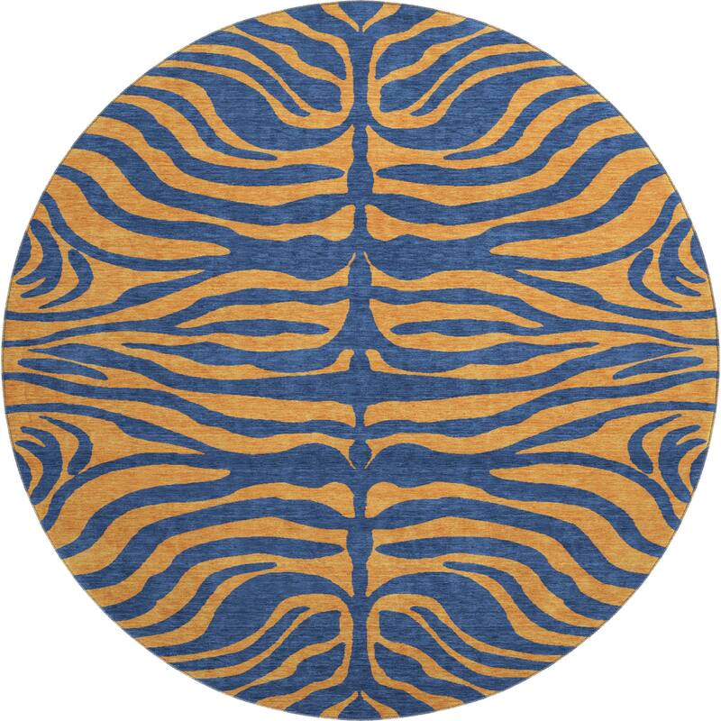 Premium Washable Super Soft Modern Zebra Print Mayfield Rug