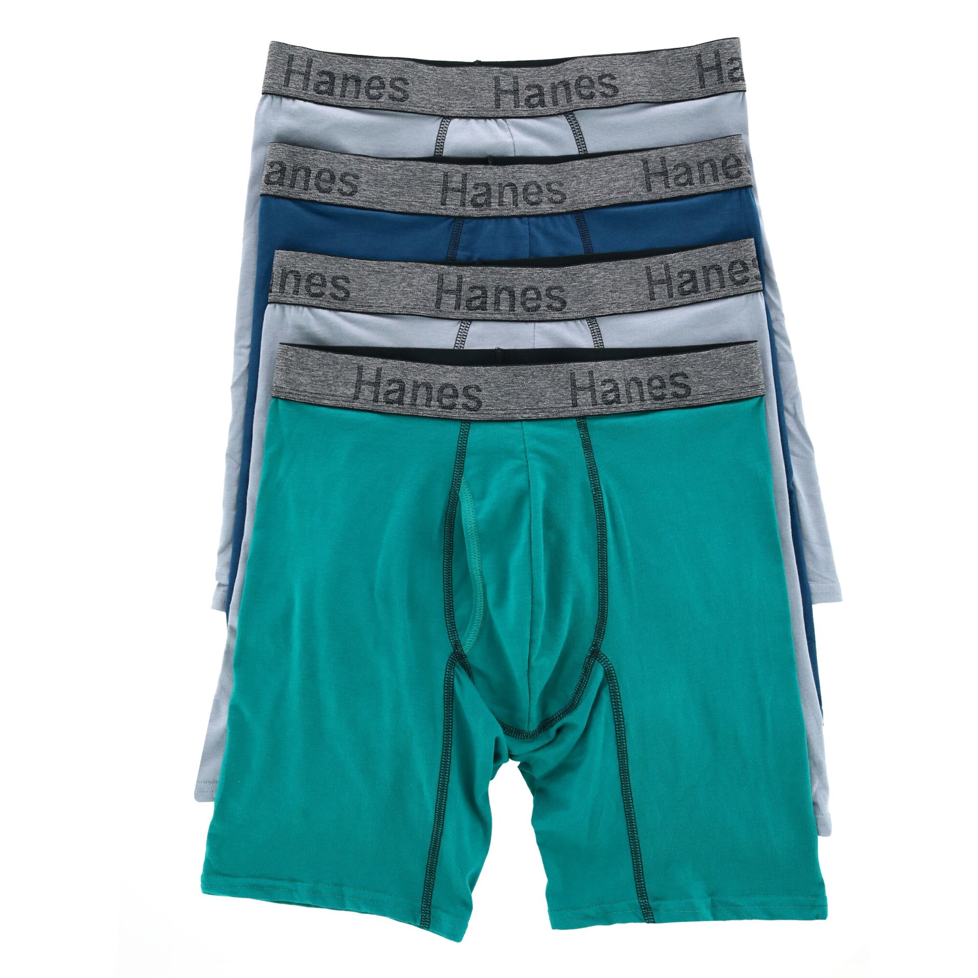 hanes men's boxer briefs long leg