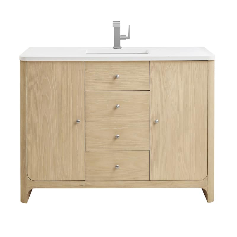 James Martin Vanities D125-V48-3WZ Gracyn 48" Free Standing Single - N/A - Coastal DriftWood