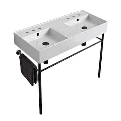 Nameeks Scarabeo 5142-CON-SixHole Teorema 2.0 39-13/16" Rectangular