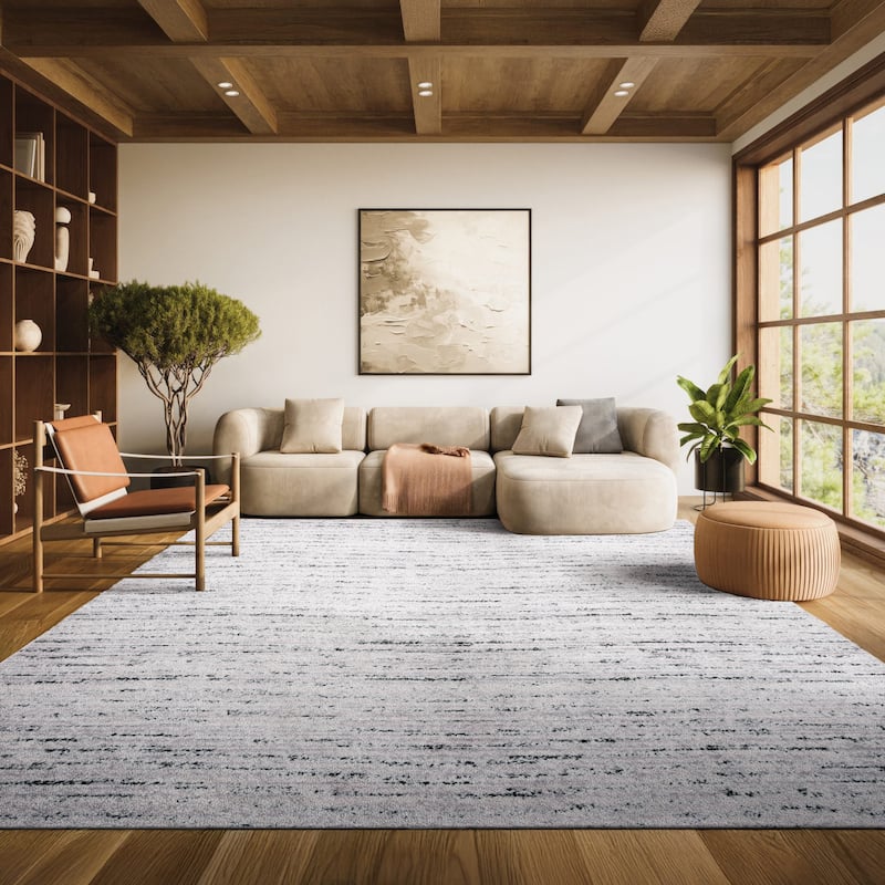 SAFAVIEH Adirondack Bihter Vintage Abstract Rug - 8' x 10' - Ivory/Silver