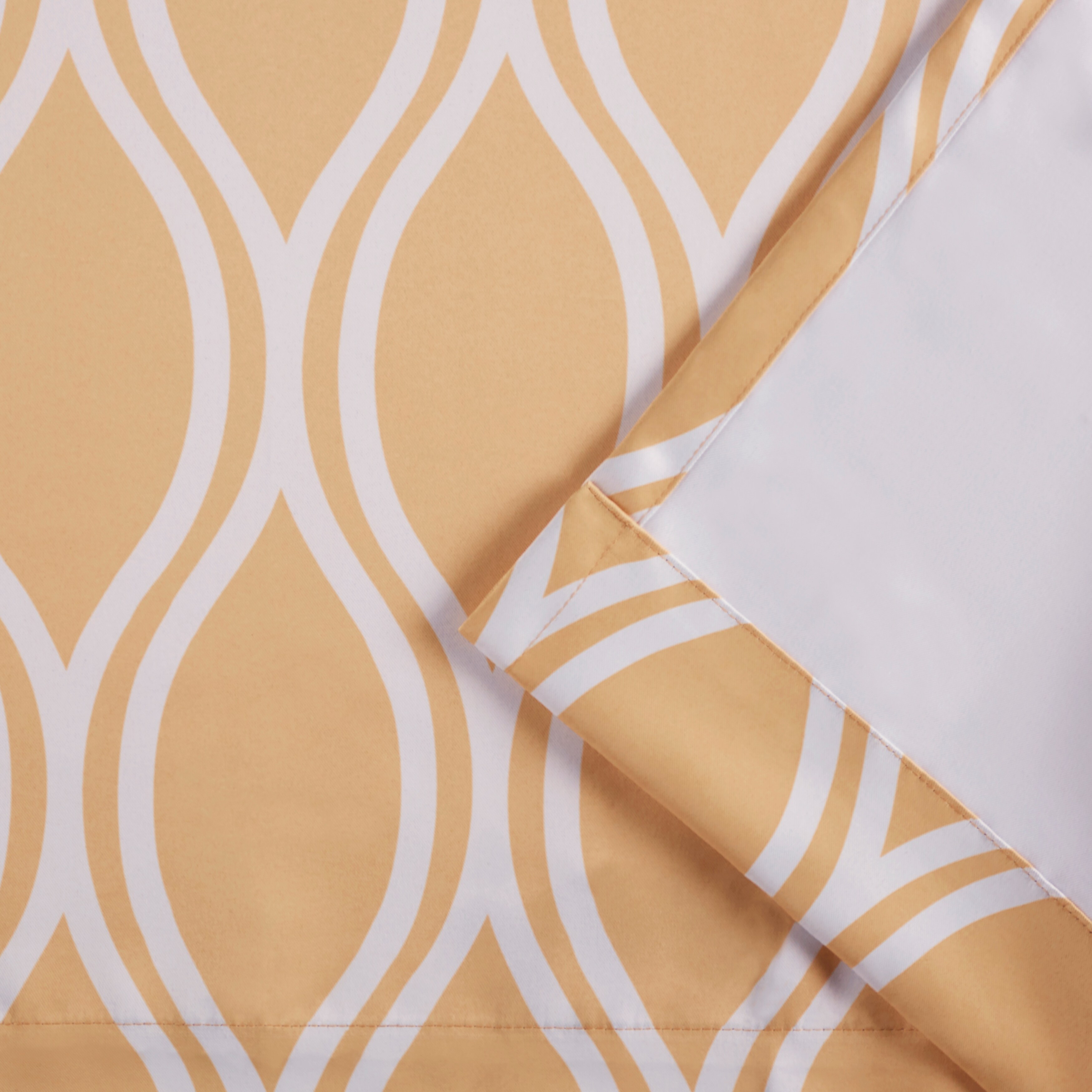 ATI Home Alfie Room Darkening Blackout Grommet Top Curtain-image