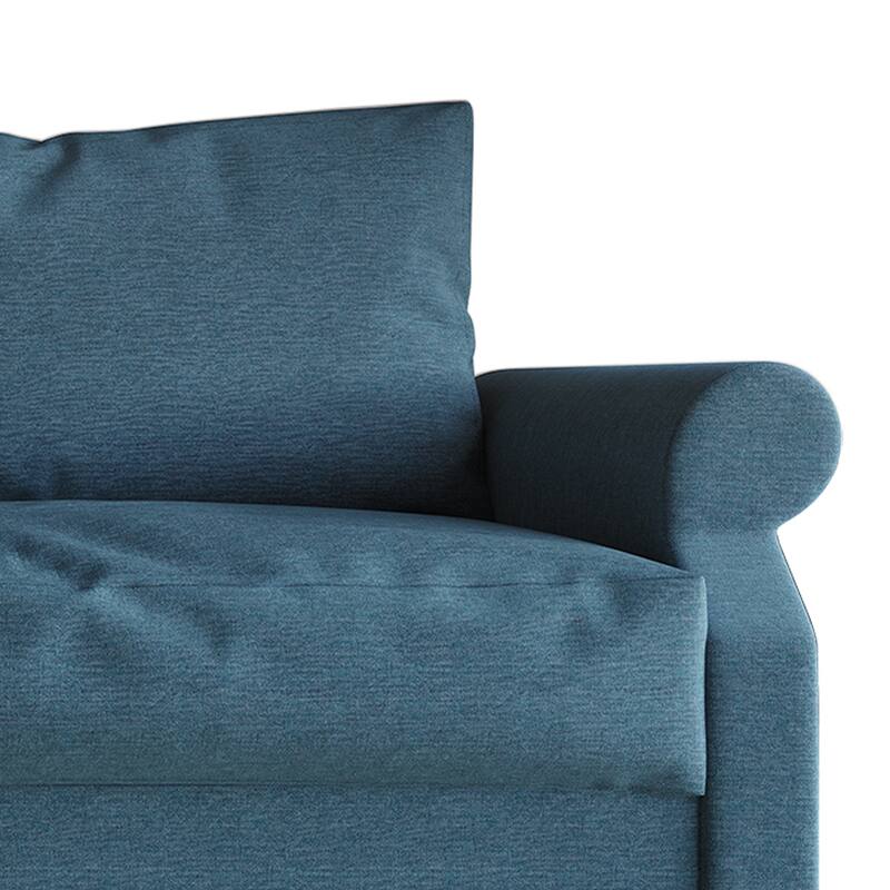 CraftPorch Classic Linen Upholstered Arm Chair